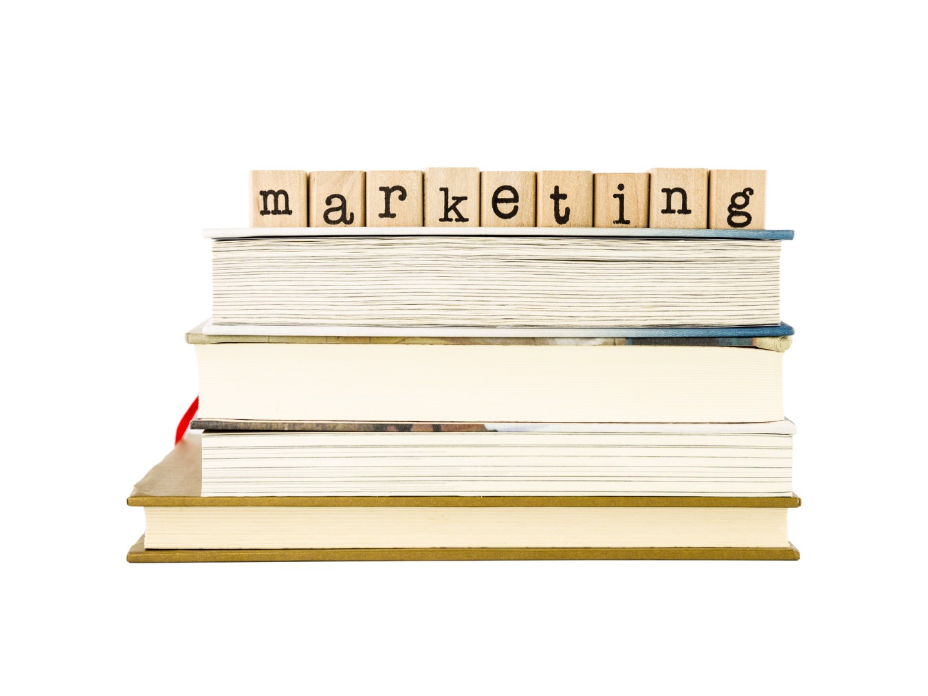 Libros sobre marketing digital.